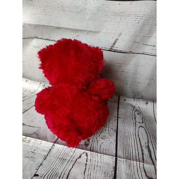 Valentine's Day red teddy bear heart foot 10 inches - Picture 5 of 7
